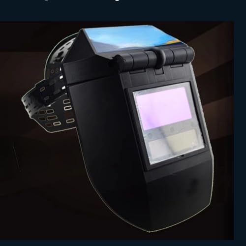 TX500C Auto-Darkening Welding Helmet with Solar Panel Eye Protection