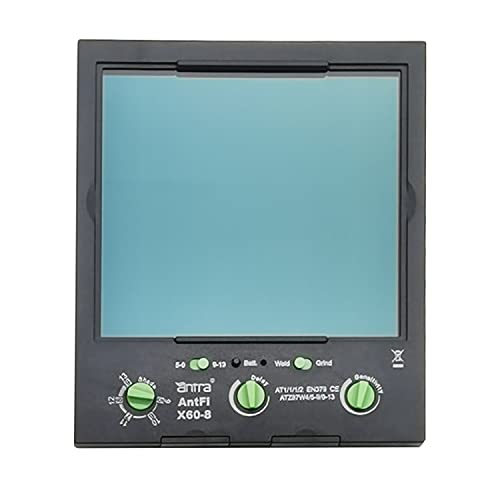 Antra AntFi X60-8 Auto Darkening Lens Filter, 3.86 x 3.50, Shade 4-13