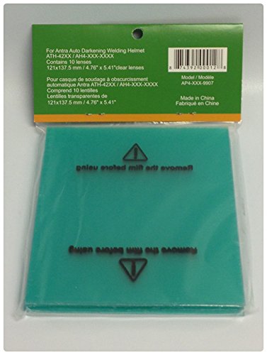 10-Pack Antra AF780 Filter Interior Lens for Auto Darkening Welding Helmets