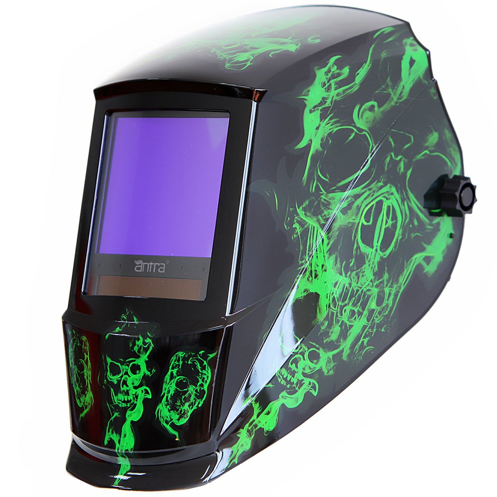 Precision Welding Helmet with True Color Auto Darkening - Wide Shade Range, Low TIG Amp Rating for Excellent Protection