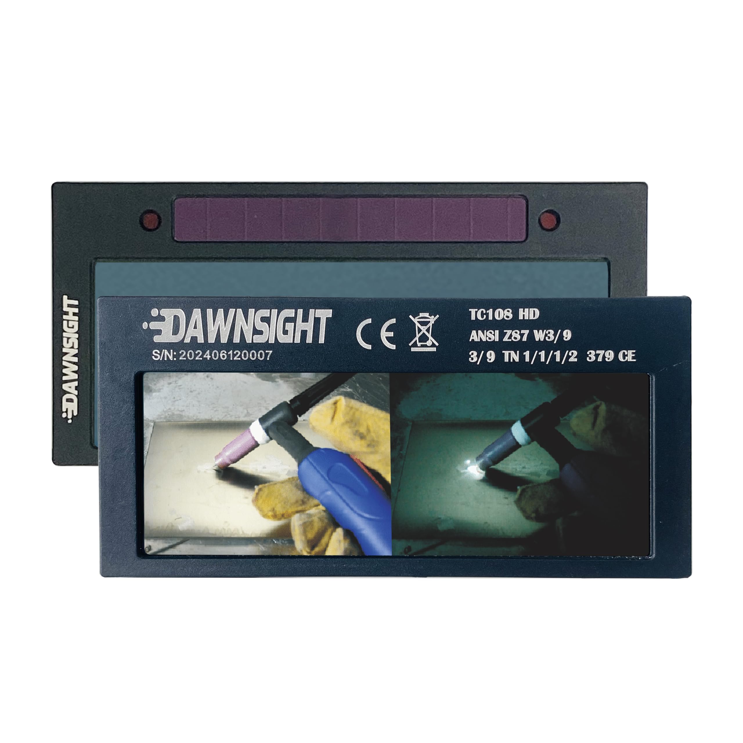 TrueColor HD 4x2 Welding Lens, AUTO DARKENING Shade:DIN9